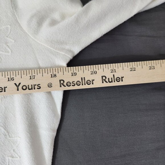 Woolrich Top Women's Small Round Neck Long Sleeve Floral Embroidered Vintage - Picture 9 of 12